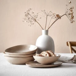 4x Schale 390ml FINCA In Beige -Dekor Haus Geschäft butlers 4x schale 390ml finca in beige 5