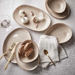 4x Schale 390ml FINCA In Beige -Dekor Haus Geschäft butlers 4x schale 390ml finca in beige 7