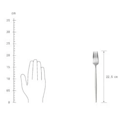 Besteck-Set 4-tlg. Matt STILETTO In Silber -Dekor Haus Geschäft butlers besteck set 4 tlg matt stiletto in silber 2