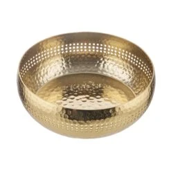 Deko-Schale Mit Lochrand Ø27cm BALI In Gold 8 Deko-Schale Mit Lochrand Ø27cm BALI In Gold -Dekor Haus Geschäft butlers deko schale mit lochrand o27cm bali in gold 3