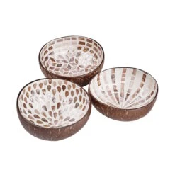 Deko Schale Mosaik Aus Kokosnuss Ø14cm COCONUT In Braun -Dekor Haus Geschäft butlers deko schale mosaik aus kokosnuss o14cm coconut in braun 4