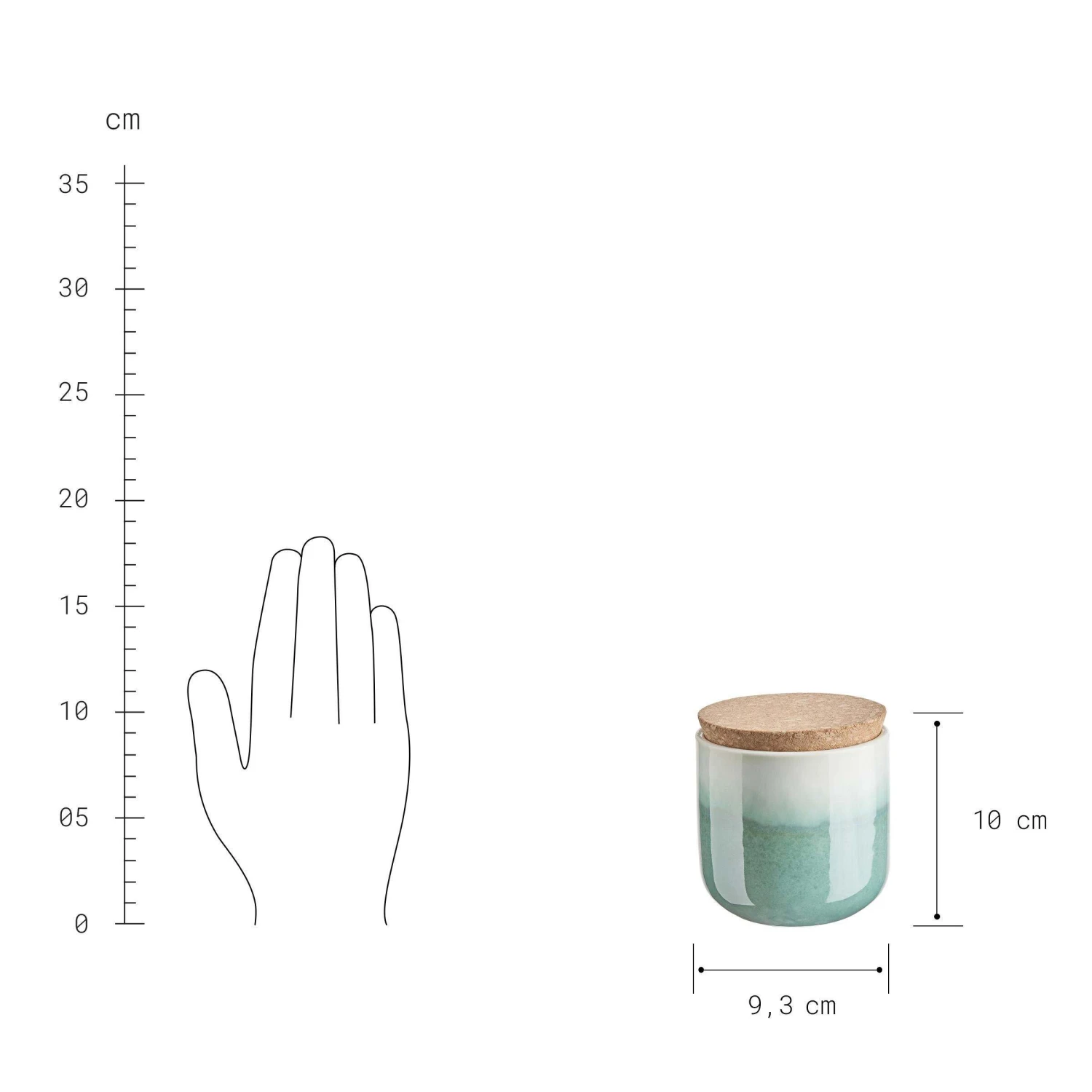 Duftkerze Green Tea Aus Sojawachs SCENTS OF HOME In Grün 3 Duftkerze Green Tea Aus Sojawachs SCENTS OF HOME In Grün – Bild 3