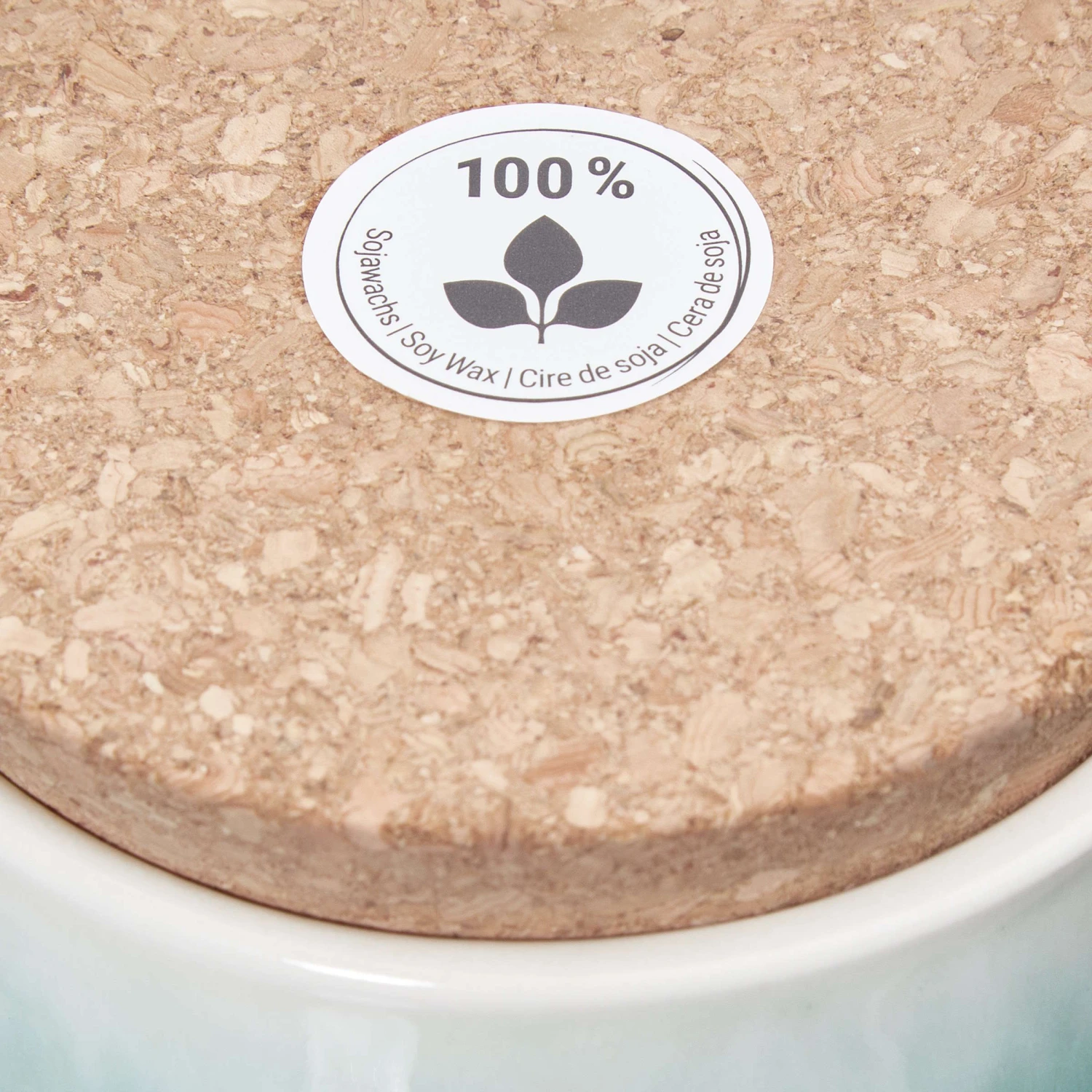 Duftkerze Green Tea Aus Sojawachs SCENTS OF HOME In Grün 4 Duftkerze Green Tea Aus Sojawachs SCENTS OF HOME In Grün – Bild 4