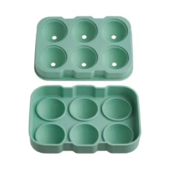 Eiswürfelform XXL 6 Eisbälle COOL DOWN In Salbei -Dekor Haus Geschäft butlers eiswurfelform xxl 6 eisballe cool down in salbei 4