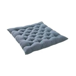 Futonkissen L 42 X B 42cm SOLID In Blau -Dekor Haus Geschäft butlers futonkissen l 42 x b 42cm solid in blau 2