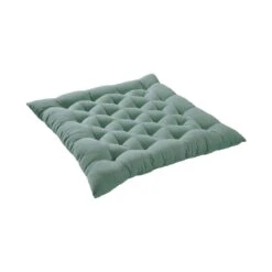 Futonkissen L 42 X B 42cm SOLID In Salbei -Dekor Haus Geschäft butlers futonkissen l 42 x b 42cm solid in salbei 2