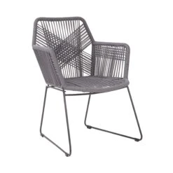 Gartensessel CORDÉE In Dunkelgrau -Dekor Haus Geschäft butlers gartensessel cordee in dunkelgrau 2