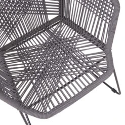 Gartensessel CORDÉE In Dunkelgrau -Dekor Haus Geschäft butlers gartensessel cordee in dunkelgrau 8