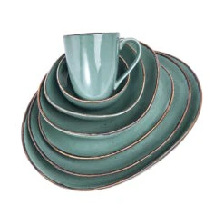 Geschirr-Set 16-tlg. FINCA In Blau -Dekor Haus Geschäft butlers geschirr set 16 tlg finca in blau 11