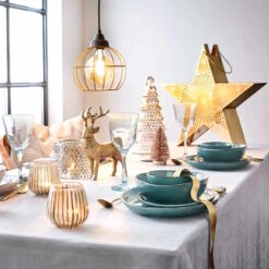 Geschirr-Set 16-tlg. FINCA In Blau -Dekor Haus Geschäft butlers geschirr set 16 tlg finca in blau 12