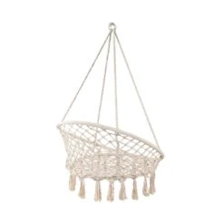 Hängesessel Mit Fransen Ø100cm PARADISE NOW In Creme -Dekor Haus Geschäft butlers hangesessel mit fransen o100cm paradise now in creme 4