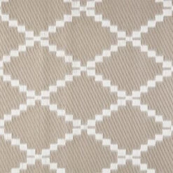 In- & Outdoor-Teppich Rauten L 180 X B 118cm COLOUR CLASH In Natur -Dekor Haus Geschäft butlers in and outdoor teppich rauten l 180 x b 118cm colour clash in natur 4