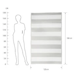 In- & Outdoor-Teppich Streifen L 180 X B 120cm COLOUR CLASH In Grau -Dekor Haus Geschäft butlers in and outdoor teppich streifen l 180 x b 120cm colour clash in grau 2