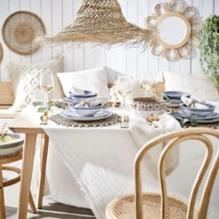 Lampenschirm Höhe 40cm BOMAS In Natur -Dekor Haus Geschäft butlers lampenschirm hohe 40cm bomas in natur 9