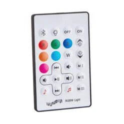 LED Leuchte Mit Bluetooth® Und Farbwechsel SOUND LOUNGE In Weiß-Hellbraun -Dekor Haus Geschäft butlers led leuchte mit bluetooth r und farbwechsel sound lounge in weiss hellbraun 14