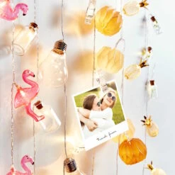 LED-Lichterkette Ananas 10 Lichter Mit USB-Batteriefach MIAMI In Gold -Dekor Haus Geschäft butlers led lichterkette ananas 10 lichter mit usb batteriefach miami in gold 5