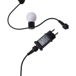 Lichterkette 24 Lichter Outdoor Länge 11m SUNSET In Schwarz-Weiß -Dekor Haus Geschäft butlers lichterkette 24 lichter outdoor lange 11m sunset in schwarz weiss 3