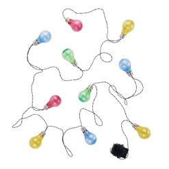 Lichterkette Solar Mit 10 Glühbirnen SUNLIGHT In Bunt -Dekor Haus Geschäft butlers lichterkette solar mit 10 gluhbirnen sunlight in bunt 2