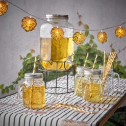 Metallständer Für Getränkespender REFRESH In Schwarz -Dekor Haus Geschäft butlers metallstander fur getrankespender refresh in schwarz 6