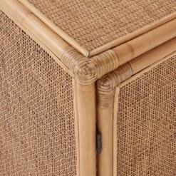 Nachttisch-Schränkchen Handgefertigt Aus Rattan BOHO LOUNGE In Natur -Dekor Haus Geschäft butlers nachttisch schrankchen handgefertigt aus rattan boho lounge in natur 7