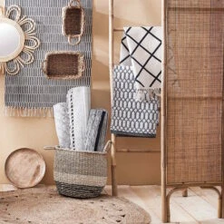 Paravent Aus Rattan L 120 X H 180cm BOHO LOUNGE In Natur -Dekor Haus Geschäft butlers paravent aus rattan l 120 x h 180cm boho lounge in natur 11