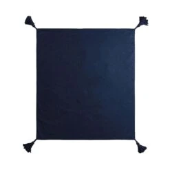 Picknickdecke L 175 X B 154cm BETWEEN FLOWERS In Dunkelblau -Dekor Haus Geschäft butlers picknickdecke l 175 x b 154cm between flowers in dunkelblau 4