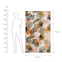 Picknickdecke L 175 X B 154cm PAREA In Bunt -Dekor Haus Geschäft butlers picknickdecke l 175 x b 154cm parea in bunt 3