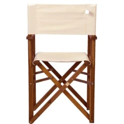 Regiestuhl HOLLYWOOD In Creme -Dekor Haus Geschäft butlers regiestuhl hollywood in creme 4