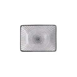 Schale Eckig 50ml DIM SUM In Schwarz-Weiß -Dekor Haus Geschäft butlers schale eckig 50ml dim sum in schwarz weiss 2