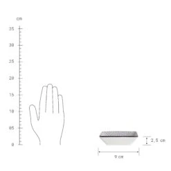 Schale Eckig 50ml DIM SUM In Schwarz-Weiß -Dekor Haus Geschäft butlers schale eckig 50ml dim sum in schwarz weiss 3