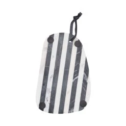 Schneidebrett Organisch Marmor L 30 X B 20cm MARBLE In Schwarz-Weiß -Dekor Haus Geschäft butlers schneidebrett organisch marmor l 30 x b 20cm marble in schwarz weiss 3