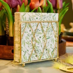 Serviettenhalter HOLD ME TIGHT In Gold -Dekor Haus Geschäft butlers serviettenhalter hold me tight in gold 3