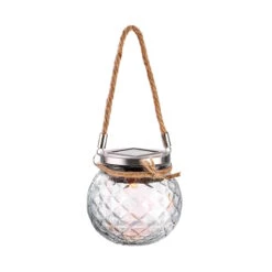 Solarlampe Mit Henkel H 10cm LILLISOL In Transparent -Dekor Haus Geschäft butlers solarlampe mit henkel h 10cm lillisol in transparent 2