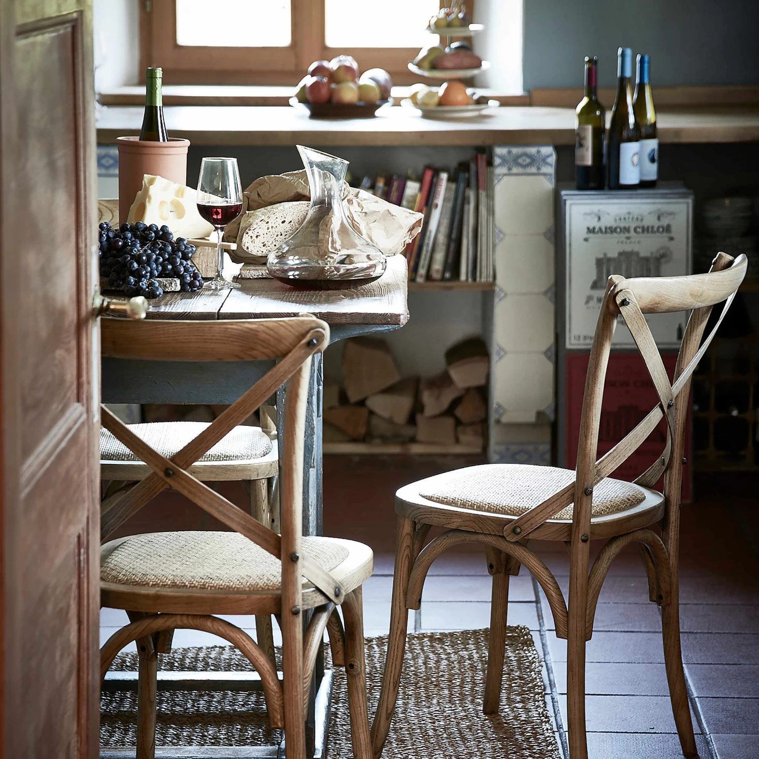 Stuhl 2er-Set Natur CROSS COUNTRY In Braun 2 Stuhl 2er-Set Natur CROSS COUNTRY In Braun – Bild 2