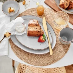 Teller-Set 8-tlg. FINCA In Grau 21 Teller-Set 8-tlg. FINCA In Grau -Dekor Haus Geschäft butlers teller set 8 tlg finca in grau 9