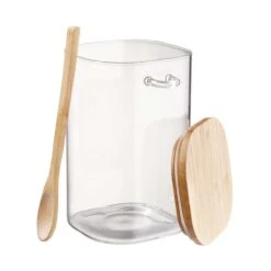 Vorratsglas-Set 2-tlg. COMPOSITION In Transparent-Natur -Dekor Haus Geschäft butlers vorratsglas set 2 tlg composition in transparent natur 6