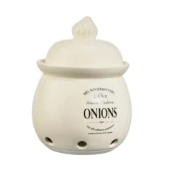 Zwiebeltopf Ø 19,5 Cm MRS. WINTERBOTTOM'S In Creme -Dekor Haus Geschäft butlers zwiebeltopf o 19 5 cm mrs winterbottoms in creme 2